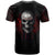 Skull T Shirt Death Skull Game Over DT01