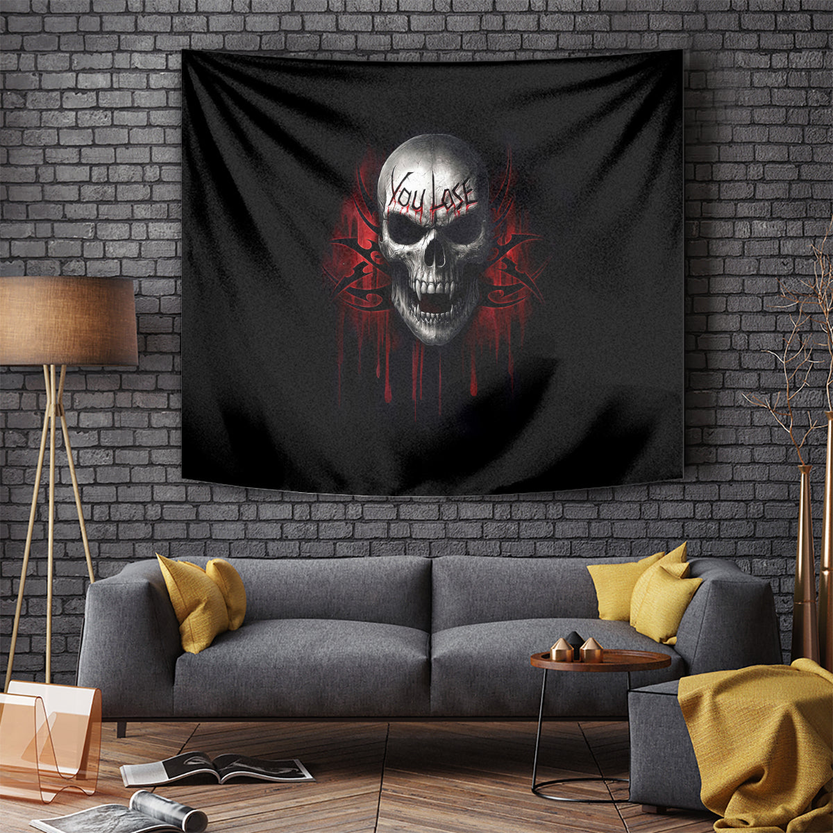 skull-tapestry-death-skull-game-over