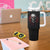 Skull Tumbler With Handle Death Skull Game Over