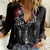 Skull Women Casual Shirt Death Skull Game Over DT01