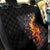 Skull Back Car Seat Cover Flame Skull Lava Inside - Wonder Print Shop