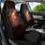 Skull Car Seat Cover Flame Skull Lava Inside - Wonder Print Shop