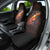 Skull Car Seat Cover Flame Skull Lava Inside - Wonder Print Shop