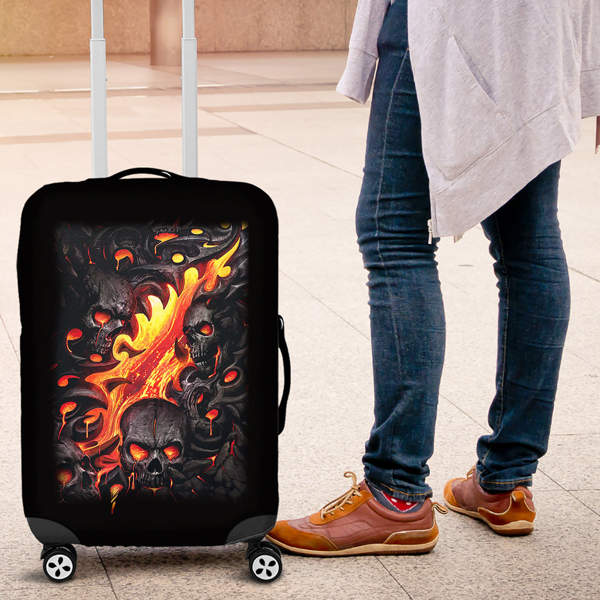 skull-luggage-cover-flame-skull-lava-inside