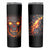 Skull Skinny Tumbler Flame Skull Lava Inside