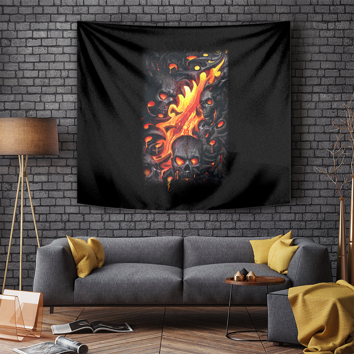 skull-tapestry-flame-skull-lava-inside