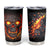 Skull Tumbler Cup Flame Skull Lava Inside