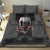 Skull Bedding Set Metal Head Skull American - Wonder Print Shop