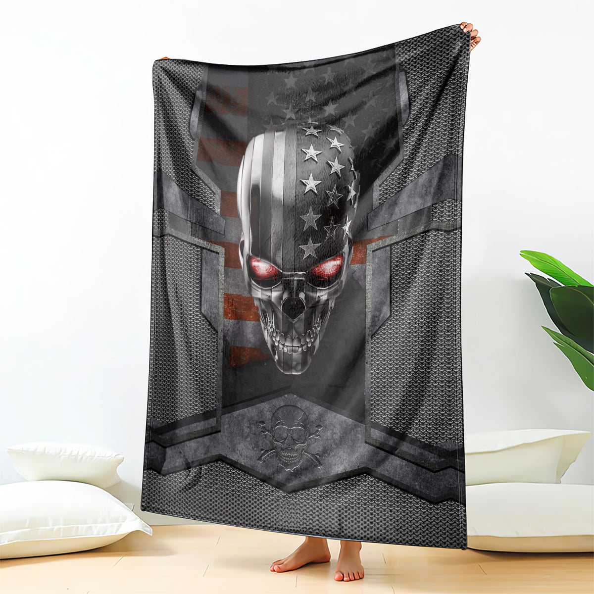 skull-blanket-metal-head-skull-american