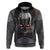 Skull Hoodie Metal Head Skull American - Wonder Print Shop