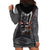 Skull Hoodie Dress Metal Head Skull American - Wonder Print Shop