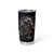 Skull Tumbler Cup Riding Motocycle Girl Rose