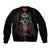 Skull Bomber Jacket Prayer Skull - Wonder Print Shop