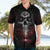 Skull Hawaiian Shirt Prayer Skull - Wonder Print Shop