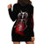 Skull Hoodie Dress Prayer Skull - Wonder Print Shop