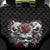 Skull Back Car Seat Cover Three Skull No See Evil Rose - Wonder Print Shop