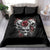 Skull Bedding Set Three Skull No See Evil Rose - Wonder Print Shop