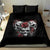 Skull Bedding Set Three Skull No See Evil Rose - Wonder Print Shop