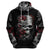 Skull Hoodie Three Skull No See Evil Rose - Wonder Print Shop