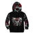 Skull Kid Hoodie Three Skull No See Evil Rose - Wonder Print Shop