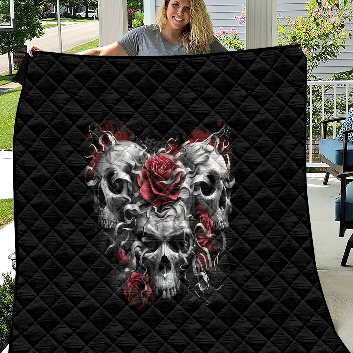 skull-quilt-three-skull-no-see-evil-rose