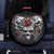 Skull Spare Tire Cover Three Skull No See Evil Rose - Wonder Print Shop