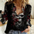 skull-women-casual-shirt-three-skull-no-see-evil-rose