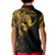 Skull Kid Polo Shirt Golden Warrior Royal - Wonder Print Shop