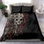 Skull Bedding Set Silver Warrior Royal - Wonder Print Shop