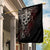 Skull Garden Flag Silver Warrior Royal - Wonder Print Shop