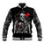 Skull Baseball Jacket Skull Girl Spoiled Wife - Wonder Print Shop