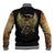 Skull Baseball Jacket Golden Skull Steampunk - Wonder Print Shop