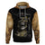 Skull Hoodie Golden Skull Steampunk - Wonder Print Shop