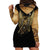 Skull Hoodie Dress Golden Skull Steampunk - Wonder Print Shop