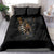 Skull Bedding Set Skeleton Steampunk Heart Inside - Wonder Print Shop