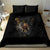 Skull Bedding Set Skeleton Steampunk Heart Inside - Wonder Print Shop