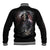 Skull Baseball Jacket Skull Grim Time Reaper - Wonder Print Shop