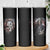 Skull Skinny Tumbler Skull Grim Time Reaper