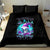 Skull Witch Santa Bedding Set The Good Girl In Me Got Tired So Bitch In Me Came Out - Wonder Print Shop