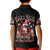 Skull Santa Claus Kid Polo Shirt Every One Has A Dark Side Difference Is The Degree Of Darkness - Wonder Print Shop