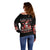 Skull Santa Claus Off Shoulder Sweater Every One Has A Dark Side Difference Is The Degree Of Darkness - Wonder Print Shop