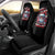 Skull Santa Claus Car Seat Cover Santa Claus Is Coming To Town - Wonder Print Shop