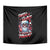 Skull Santa Claus Tapestry Santa Claus Is Coming To Town - Wonder Print Shop