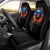 Flame Skull Car Seat Cover When I Was Born The Devil Said Competition - Wonder Print Shop