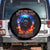 Flame Skull Spare Tire Cover When I Was Born The Devil Said Competition - Wonder Print Shop