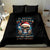 Skull Santa Claus Bedding Set My Give A Fuck Is Broken My Go Fuck Yourself - Wonder Print Shop