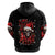 Skull Santa Claus Hoodie Hello Darkness My Old Friend - Wonder Print Shop