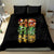 Sugar Skull Santa Bedding Set Sugar Skull Ho Ho Ho - Wonder Print Shop