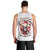 Skull Santa Claus Men Tank Top I Heard Santa On The Roof So I Turned On Fireplace - Wonder Print Shop