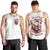 Skull Santa Claus Men Tank Top I Heard Santa On The Roof So I Turned On Fireplace - Wonder Print Shop